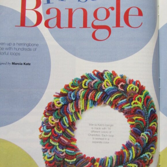 Bead and Button Magazine Creative Ideas For The Art of Beads Jewelry June 2006 - Picture 3 of 16